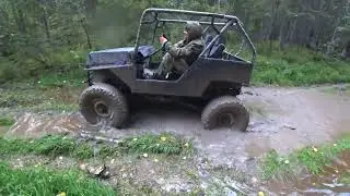 Buggy 4x4 forest off-road / Багги на бездорожье