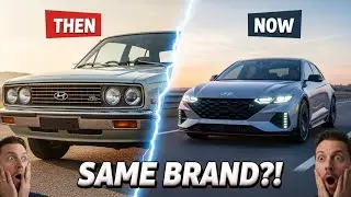 From Ugly to Iconic | Hyundai Cars Evolution 1968&ndash;2026