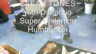 Post-Setup demo Ibanez SA160 - Original Cara Hot Rod Guitars