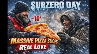 Subzero Day. Massive Pizza Slices. Real Love.