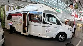 Kabe Royal X 810 LXL Travel Master TM RV Camper Van Mercedes Camping car walkround + interior W2745