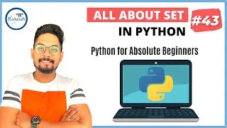 #43 Set in Python | Python Tutorial for Beginners
