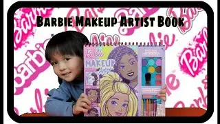 Barbie Makeup Artist Book, watch My Meghan Girl demonstrate how's it done, Coloring 4K