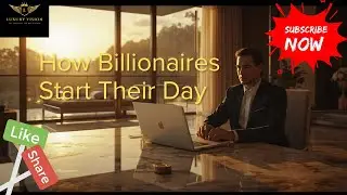 How Billionaires Start Their Day | Morning Routine,  Success Habits | Luxury Vision Motivation