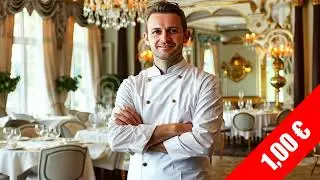Chef in Luxurious Banquet Hall &ndash; Classic Fine Dining | HD Stock Video