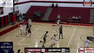 PIAA D-10 BOYS BASKETBALL NORTH EAST GRAPE PICKERS AT NORTHWESTERN WILDCATS