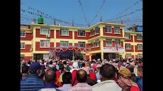 Chapakot nagarpalika चापाकाेट नगरपालिका स्याङ्जा नव निर्मित प्रशासकिय भवनकाे उद्घाटन समाराेह
