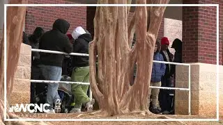 Charlotte immigration office sees large crowd as Trump signs executive orders