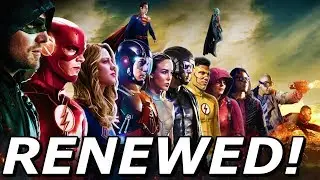 All DCTV Shows Renewed For 2018-2019 Seasons (Arrow, Flash, Supergirl, Legends & Black Lightning)