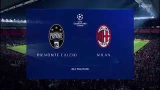 PIEMONTE CALCIO (JUVENTUS) vs. AC MILAN - UEFA CHAMPIONS LEAGUE FINAL - FIFA 20 (FULL GAMEPLAY)