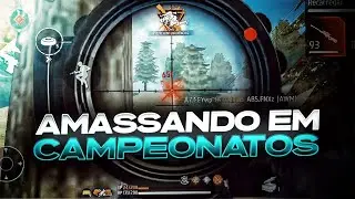 UM SUPORTE EFICAZ! ⚡⚡ HIGHLIGHTS EM CAMPEONATOS ROG PHONE 5s FREE FIRE! 