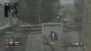 COD 4 Modern Warfare Remastered Insane 360 No Scope Across The Map!