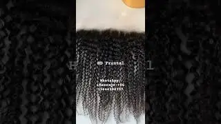 #hdfrontal #hdlacefrontal #kinkycurlyfrontal #curlyfrontal