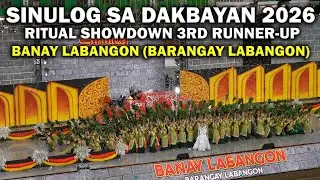 Sinulog sa Dakbayan 2026 Ritual Showdown 3rd Runner Up - Banay Labangon of Barangay Labangon