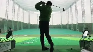 2016 Gap Wedge Fade Shot Slow motion.