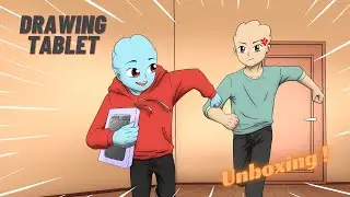 Unboxing Our First Drawing Tablet | Animation Story.