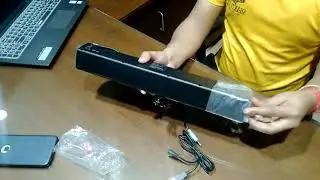 F&D E200 Soundbar Speaker System unboxing and reviews