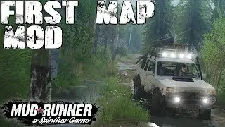 FIRST MOD MAP - Spintires Mud Runner - Lavoro Leggero (with Wheel Cam)