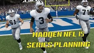 Madden NFL 15 Series Planning - Player Franchise and Owners Mode