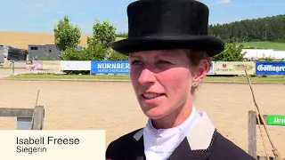 NÜRNBERGER BURG-POKAL 2016 - Bettenrode: Isabell Freese und Vitalis