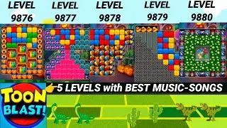 Toon Blast: Levels 9876 - 9880!