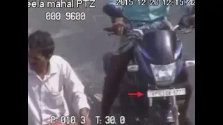 HOW SIGNAL JUMPING VIOLATION | Caught By CCTV Cam | Tirupati Traffic Police