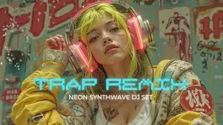 Neon Synthwave DJ Set 2025 ~ Ultimate Anime Trap EDM Vibe Mix & Future Beats