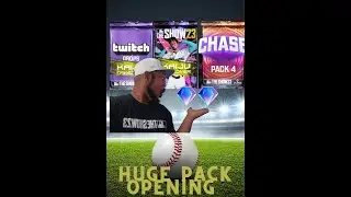 Huge MLB The Show 23 Pack Opening! Over 150 Packs! Glitchy Pulls!