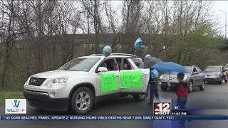 Two Fairmont boys celebrate birthdays with caravan parade during COVID-19