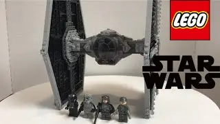 LEGO Star Wars Imperial TIE Fighter Review! 2018 Set 75221!