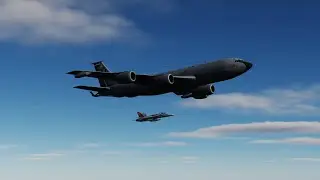 DCS F/A-18C HORNET - REJOIN CON TANKER USANDO EL RADAR