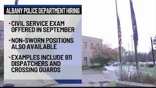 Albany Police Department hiring