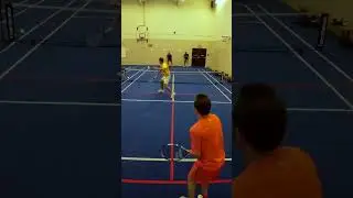 It&rsquo;s a foam ball. Play dirty! #tennis #sport #touchtennis #tenis