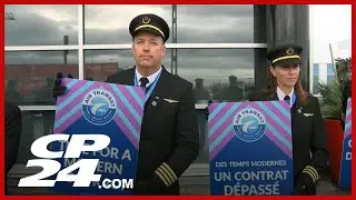 Air Transat reaches last-minute tentative deal with union representing its pilots