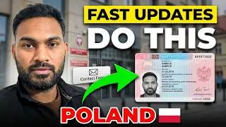 Poland🇵🇱 TRC, How to get updates from Immigration Office OR Urząd Miasta #polandtrc #kartapobytu 