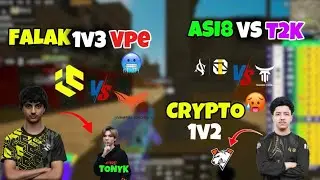 FALAK 1v3 VPE 🥵 IC B2B WWCD IN PMGC LOBBY 🔥 ASI8 VS T2K 🥶 CRYPTO CLUTCH CSA CHAMPS 🥵
