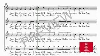 BARBARA ANN score