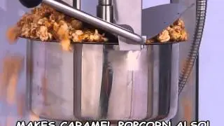 Popcorn Machine Makes Caramel  Popcorn also!