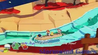 Paper Mario: The Origami King - Toad's Eddy River Song | Go with the Flow