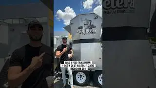 Custom Coffee Trailer ☕️🤩 #foodtrucklovers