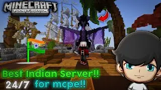 Hypixel Like Best India Server For Minecraft Pocket Edition..🔥 | Indian Server | Best Public Server!