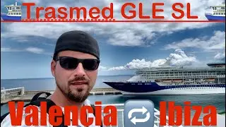 ⛴️ Ferry from Valencia to Ibiza 🇪🇸🍒Trasmed GLE SL🚢