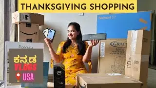 ThanksGiving day Shopping haul in USA | Iphone 13 Pro | Apple Watch | GoPro | BlackFriday Deals