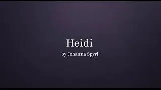 Heidi by Johanna Spyri | Sleep Audiobook | The Sleep Library