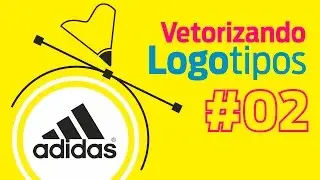 Vetorizando Logotipos no CorelDRAW - Episódio 02 - Adidas