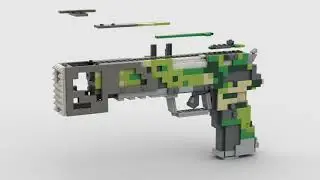 Lego Dahl pistol from Borderlands 3