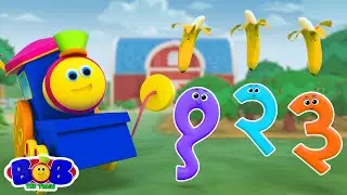 Ginti Ka Gana Hindi Mein, गिनती सीखे हिंदी में, Bob the Train Educational Videos for Kids