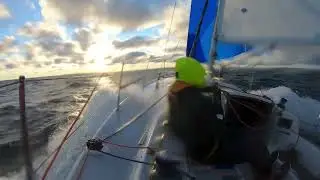 Blast Reaching Down the Mac Straits - raw short clip
