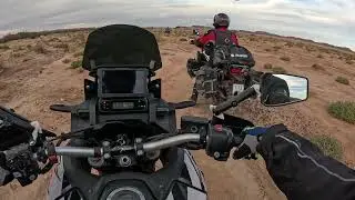 wrong road on mud but Said showed up