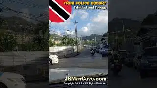 TRINI POLICE ESCORT in Trinidad and Tobago JBManCave.com #Shorts